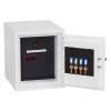 phoenix datacare 2001 electronic lock with its door open showing keys inside on the inner side of the door