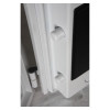 Close-up of hinge locking bolts on phoenix datacare 2001 fire data safe door edge
