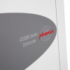 Close up of the door showing the phoenix datacare ds2000 series logo and design details