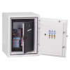 phoenix datacare 2002 key lock with outer and inner doors open showing keys and contents inside