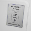Certification plaque showing NT FIRE 017 and SP Certified on the phoenix combi 2501 key lock