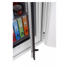 Internal door close up of phoenix data commander 4621 fire safe showing the seal and hinge side