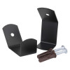 evac chair 300h mk5 evacuation chair black metal brackets with screws for mounting
