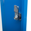 Latch fastener on the blue evac chair 300h evacuation chair storage cabinet