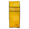 Yellow cover for evac chair 700h ibex transeat evacuation chair with black border and logo at the bottom