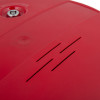 Close-up of the red sounder part of a smart shield for multipoint locks showing detail on the surface