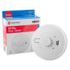 aico mains powered heat alarm alkaline battery backup shown with its packaging box