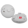 Two mains rf base units shown side by side with ei144rc model details visible on the back of one unit
