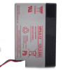 Battery shown as part of the radio interlinked strobe and vibration pad product