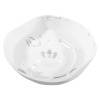 Back part of the 10yr carbon monoxide alarm long life lithium battery showing mounting features and slots