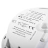 Label on the 10yr carbon monoxide alarm long life lithium battery showing safety and manufacturing information