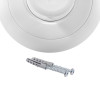 aico heat alarm radio interlinked 10yr battery with two screws and wall plugs shown on a white background