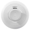 aico heat alarm radio interlinked 10yr battery shown from the front with circular white design and vent openings