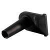 black kingpin panic bolt replacement part single shown flat on a white background