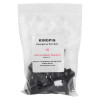 kingpin panic bolt replacement part pack of 10 black bolts inside a clear resealable packet
