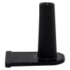 black replacement part for kingpin panic bolt red shown on white background