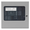 Front view of the advanced mx 5101 1 loop panel showing its display screen buttons and key lock