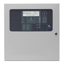 Front view of the advanced mx 5401 1 4 loop panel showing control buttons and display screen