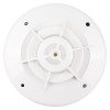 Front view of the Hochiki ESP IP67 weatherproof heat detector showing its circular white casing and central sensor area