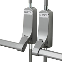 Exidor 284 Double Door Panic Bar Set With Bolt Front Main