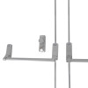 exidor 284 double door panic bar set with two bolts and knob operated access device shown as a product group