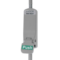 Exd293 Exidor 293 Single Door Push Pad With Bolt Front Shot