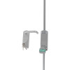 exidor 293 single door push pad bolt lever operated access device shown as a group with handle keys and push pad