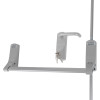 exidor 294 single door panic bar bolt lever operated access device shown with lockable handle and keys against white background