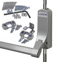 Exd294Sd Exidor 294 Single Door Panic Bar With Bolt For Steel Doors Front