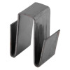 exidor 296 single door panic bar latch clip made of dark metal shown from an angle