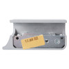 Image of the back of the Exd299 Exidor 299 Dogging Device showing metal and grey plastic parts with a yellow sticker dated 13 Jan 2020