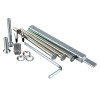 Exd326Ec Exidor knob operated outdoor access device fixings including screws, bolts, washers and an Allen key on a white background
