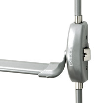 Exidor 503A B Single Door Panic Bar With Latch And Bolt Front Main