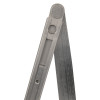 Arm component of the exidor 9870 electro hydraulic door closer in stainless steel with a square design