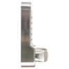 side view of an exidor mechanical code lock outside access device standard showing the device profile and knob