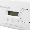 Closeup of Fa6812 Carbon Monoxide Digital Lcd Display Alarm showing test button and display screen