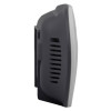 Side view of fireangel digital display carbon monoxide alarm with vents visible and slim profile
