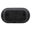Back view of fireangel carbon monoxide alarm 10yr long life battery showing mounting points and label information