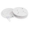 fireangel optical smoke alarm with 10 year long life battery showing the alarm unit mounting plate and screws
