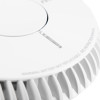 Close-up of the indicator on the fireangel optical smoke alarm 10yr longlife battery showing a small clear window
