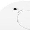 Close-up of the sounder and test button on the fireangel optical smoke alarm 10yr longlife battery