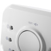 fireangel pro connected fp1820w2 r interlinked carbon monoxide alarm showing close-up of test button and indicator lights