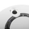 Close-up of the sounder part of the fireangel pro connected fp2620w2 r interlinked smoke alarm