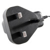 Mains plug of fireangel pro connected fp1000w2 r interlinked wireless gateway with three prongs and attached cable