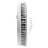 Side view of the fireangel pro connected fp1740w2 r heat alarm showing its profile and ventilation slats