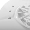 close-up of led indicators on the fireangel pro connected fp1740w2 r mains interlinked heat alarm