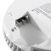 Close-up of the mains connections on a fireangel pro connected fp1740w2 r mains interlinked heat alarm