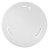 fireangel combination optical smoke carbon monoxide alarm back plate in white plastic with mounting slots