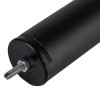 Close up of a black cylindrical part of the astra 3003 series concealed fire door closers showing a metal bolt and nut