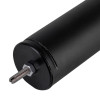 Close up image showing part of the astra 3003 series concealed fire door closers in black finish with metal screw detail